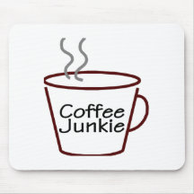 Toxicómano do café mousepad