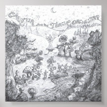Trabalhos de arte do Cd de BlissFest Posters