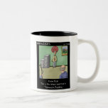 Trabalhos em equipe engraçados da caneca do humor 