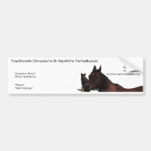 Traditionelle Chinesische & Westliche Tierheilkund Adesivos
