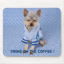 Traga no café! mousepads