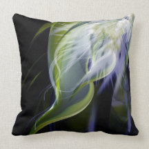 travesseiro feathery da folha da flor