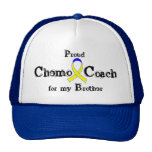 Treinador de Chemo - fita amarela Boné