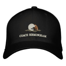 Treinador de futebol personalizado bonés bordados