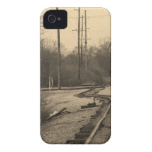 Trilhas a em nenhuma parte capas iPhone 4 Case-Mate
