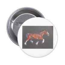 Trotar do cavalo de esboço boton