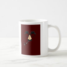 Tubulação do bigode de Groucho Caneca