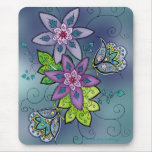 Tulipas Mousepad da cerceta tapetes para ratos