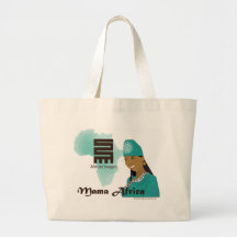 Turquesa do Mama África Bolsa