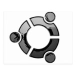 Ubuntu (cromo) cartao postal