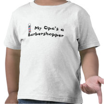 Um Barbershopper do meu Opa Camiseta