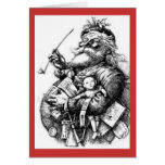 Um Natal antiquado Cartões