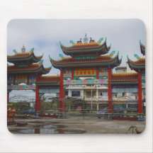 Um templo chinês mousepad