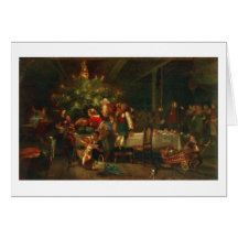 Um Victorian Christimas Cartoes