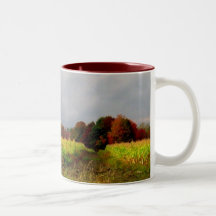 "Uma caminhada caneca da foto no país"