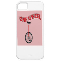 Uma roda engraçada capas de iPhone 5 Case-Mate