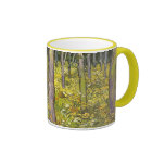 Undergrowth de Van Gogh, duas figuras (F773) belas Caneca