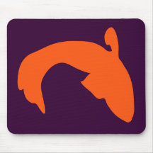 único vermelho koi.ai mouse pads