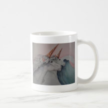unicórnios do mar caneca