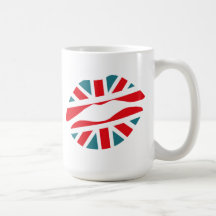 UNION JACK KISS TAZAS