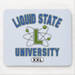 Universidade estadual líquida mousepad
