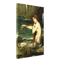Uns 1901) ~ John William Waterhouse da sereia ( Impressão Em Canvas