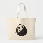 urso de panda de assento bonito bolsas para compras