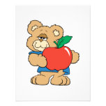 Urso de ursinho de Apple dos dias escolares Convite Personalizados