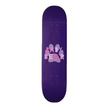 Urso do bebê - rosa skate