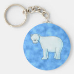 Urso polar chaveiro