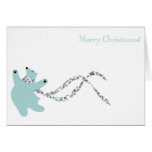 Urso polar de dança postais