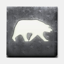Urso polar imã de refrigerador
