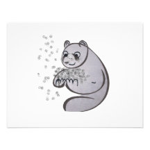 Ursos de panda convites