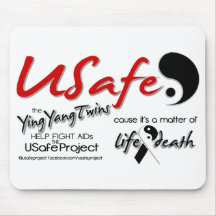 USafe? Tapete do rato Mousepads