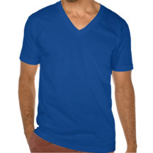 V-Pescoço T-shirt
