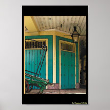Vagão de Nova Orleães na rua Poster