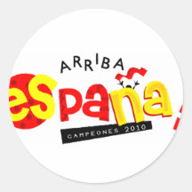 Vai a espanha! artigos adesivo