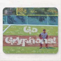 Vai Gryphons! Tapete do rato Mousepad
