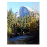 Vale de Yosemite no cartão da queda Cartões Postais