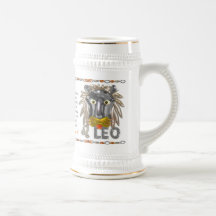 Valxart 1960 2020 zodíacos Leo de MetalRat Caneca