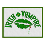 Vampiro irlandês cartão postal