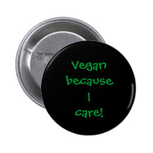 Vegan porque eu me importo! boton