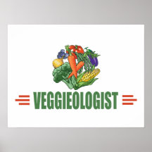 Vegeterian cómico posters