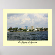 Veneza do poster de América