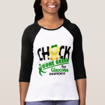 Verde ido pintinho 2 da glaucoma t - shirts