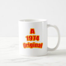 Vermelho 1974 original canecas