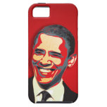 Vermelho da eleição presidencial de Obama Capa De iPhone 5 Case-Mate
