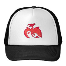 Vermelho do dragão bone