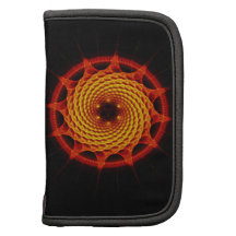Vermelho espiral da mandala de Merkaba (geometria  Agenda