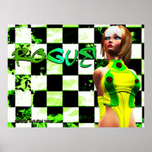 Versão do Grunge Poster